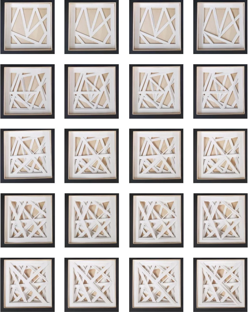 A sequence of layered compositions showing the progression of Rod Puppet Motion